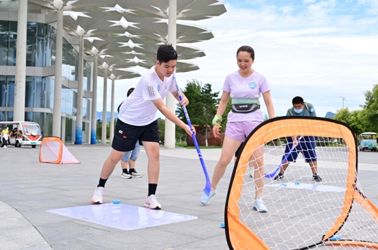 北京市体育公益社区行系列活动正式开启 在跑步